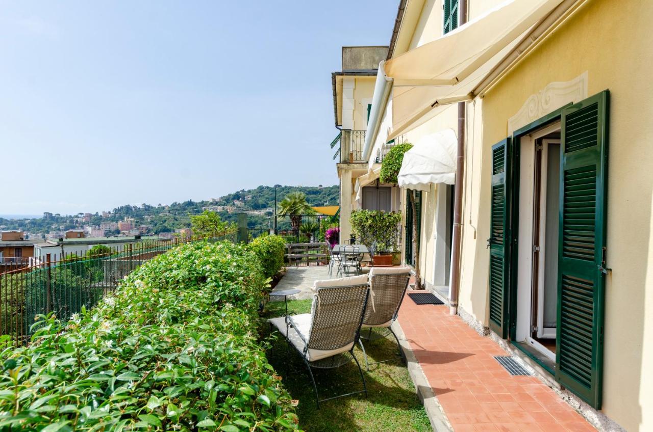 Joivy Inviting Flat With Garden And Sea View In Rapallo Eksteriør bilde