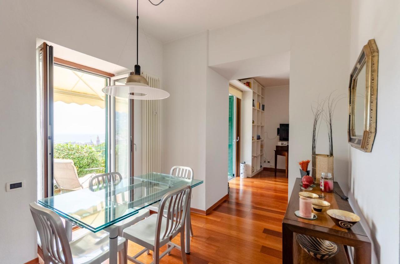 Joivy Inviting Flat With Garden And Sea View In Rapallo Eksteriør bilde