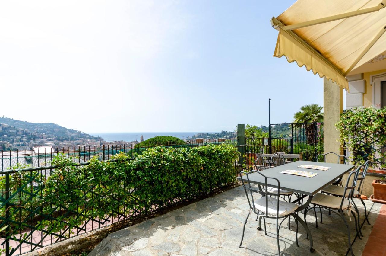 Joivy Inviting Flat With Garden And Sea View In Rapallo Eksteriør bilde