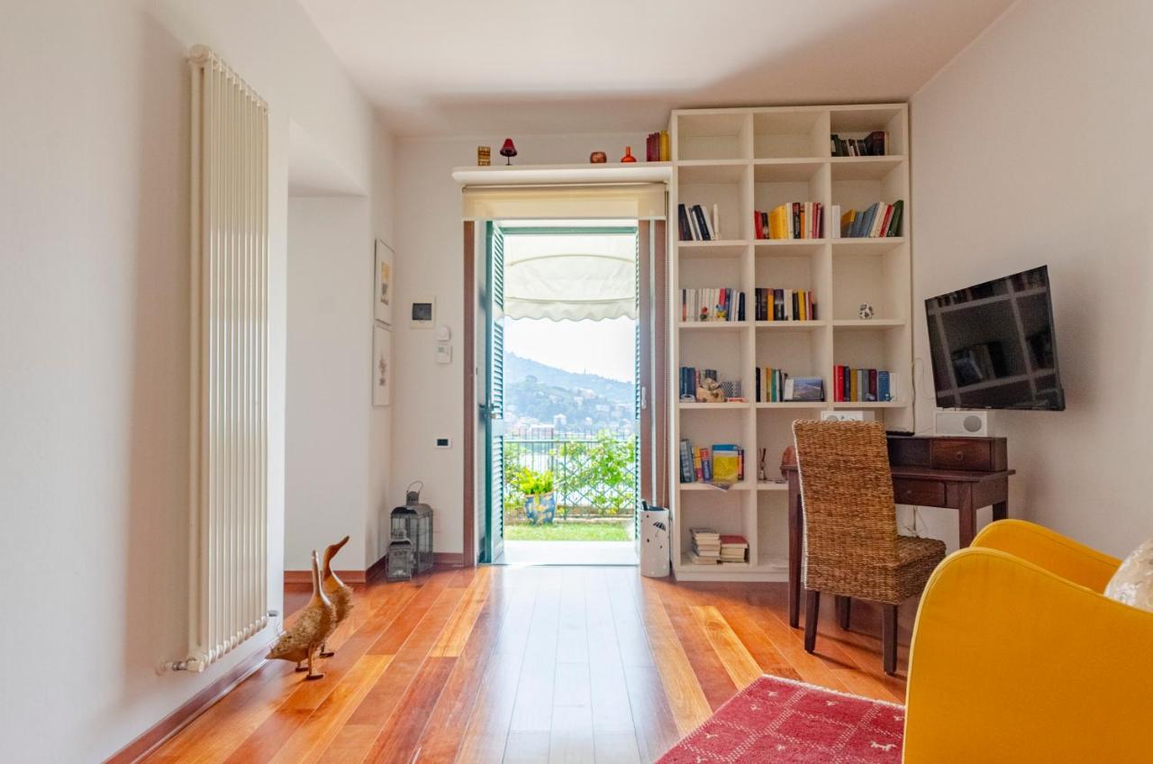 Joivy Inviting Flat With Garden And Sea View In Rapallo Eksteriør bilde